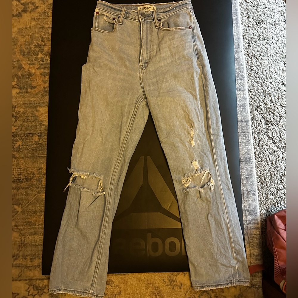 The Ankle Straight Ultra High Rise